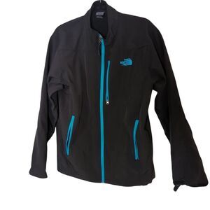 The North Face Men's Summit Series Full Zip Soft Shell Jacket Black Size Large